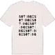 Sotinge ordlek t-shirt