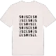 Sousel ordlek t-shirt