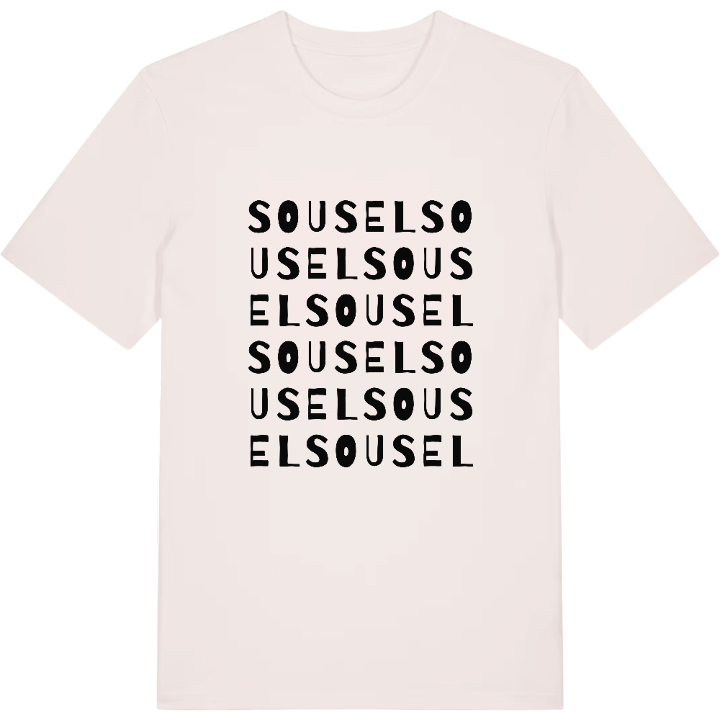 Sousel ordlek t-shirt – t-shirt från PinShirt