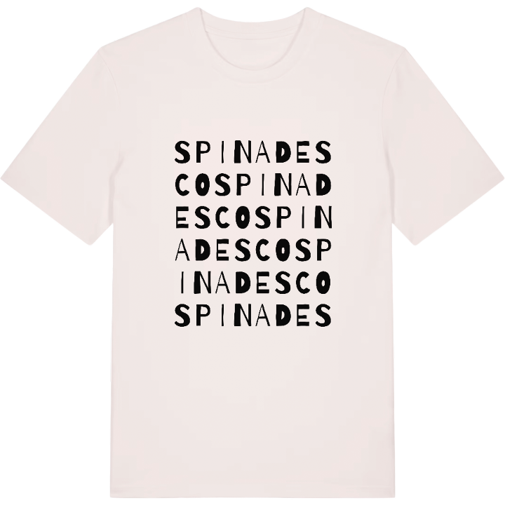 Spinadesco ordlek t-shirt – t-shirt från PinShirt