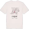 St. Brelade karta t-shirt