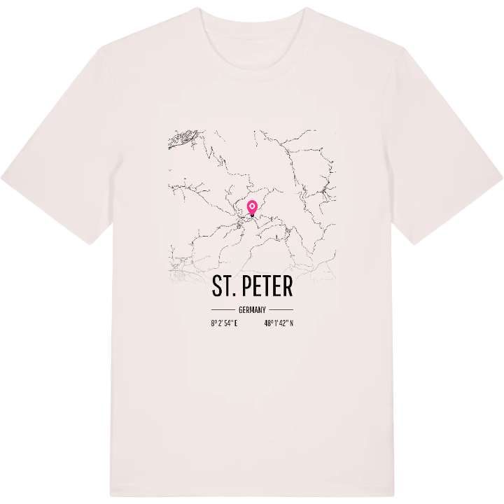 St. Peter karta t-shirt – t-shirt från PinShirt