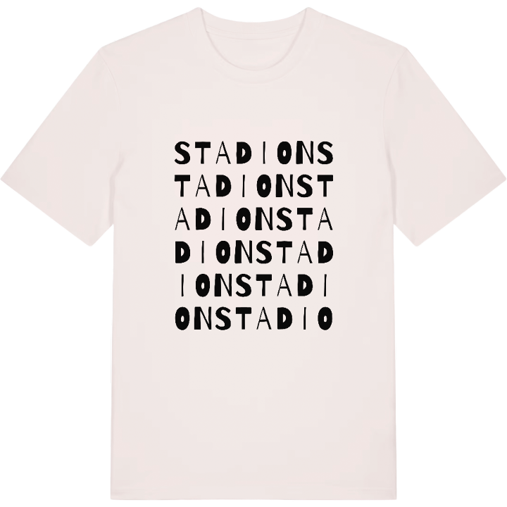 Stadion ordlek t-shirt – t-shirt från PinShirt