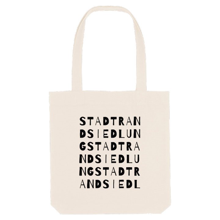 Stadtrandsiedlung ordlek tygkasse – tygkasse från PinShirt