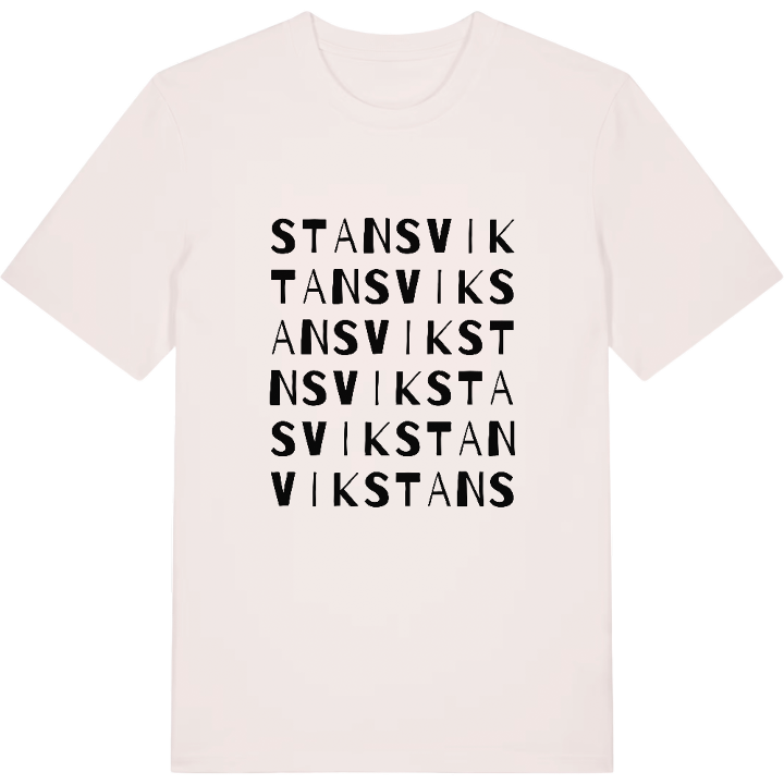 Stansvik ordlek t-shirt – t-shirt från PinShirt