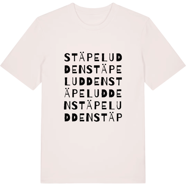 Stäpeludden ordlek t-shirt – t-shirt från PinShirt