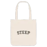 Steep böjd tygkasse