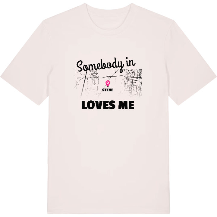 Någon i Stene älskar mig t-shirt – t-shirt från PinShirt