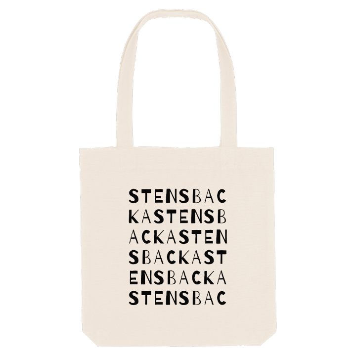 Stensbacka ordlek tygkasse – tygkasse från PinShirt