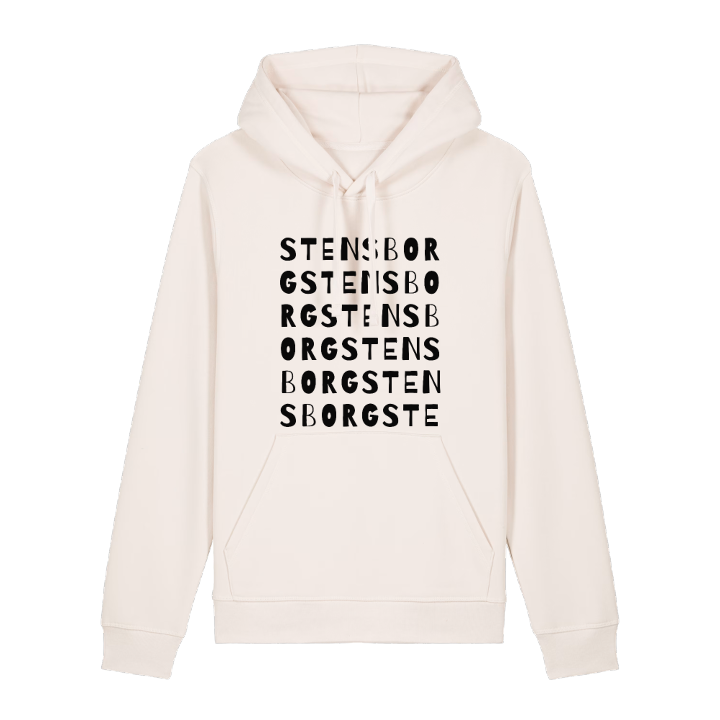 Stensborg ordlek hoodie – hoodie från PinShirt