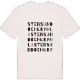 Stensund och Krymla ordlek t-shirt