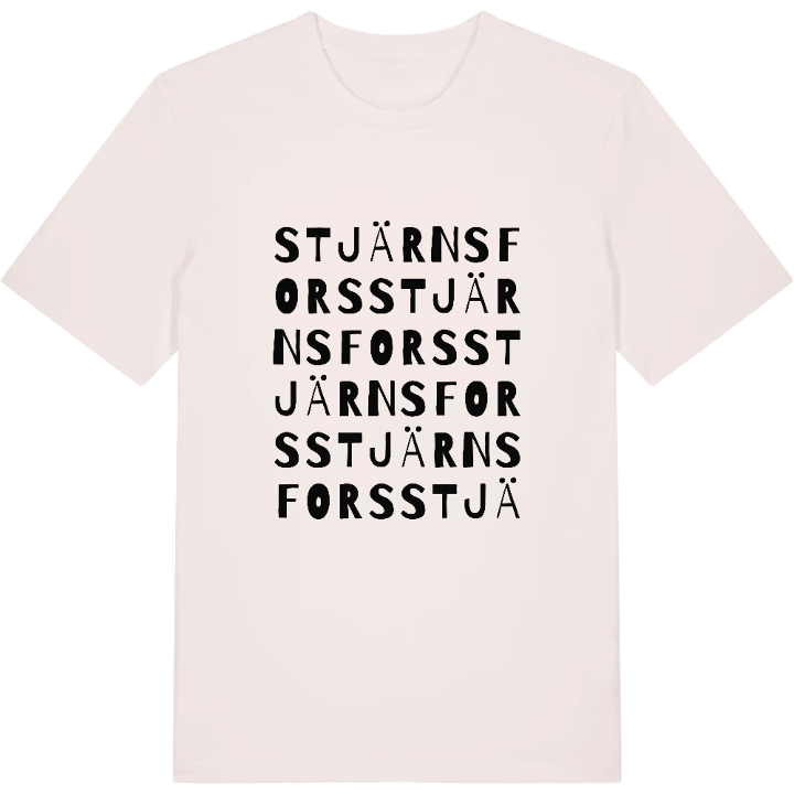 Stjärnsfors ordlek t-shirt – t-shirt från PinShirt