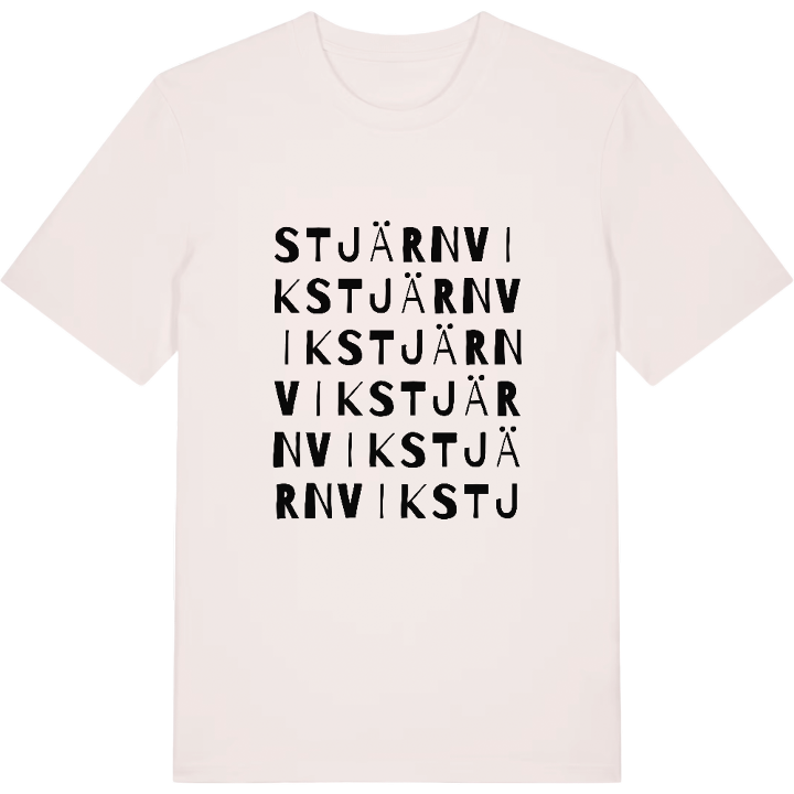 Stjärnvik ordlek t-shirt – t-shirt från PinShirt