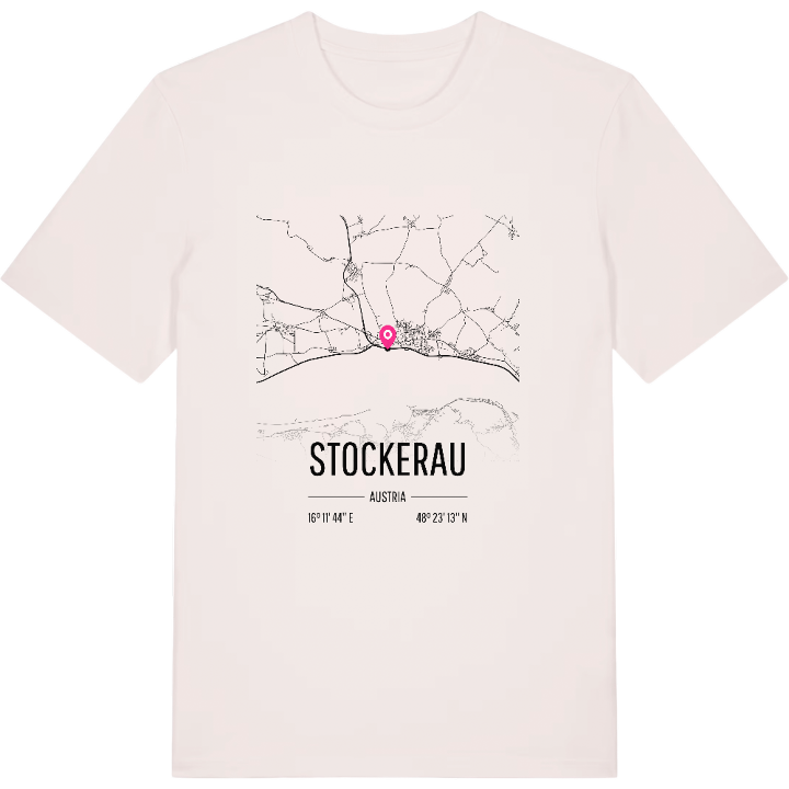 Stockerau karta t-shirt – t-shirt från PinShirt