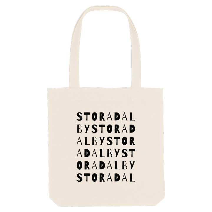 Stora Dalby ordlek tygkasse – tygkasse från PinShirt