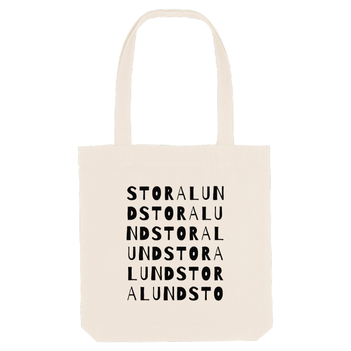Stora Lund ordlek tygkasse – tygkasse från PinShirt
