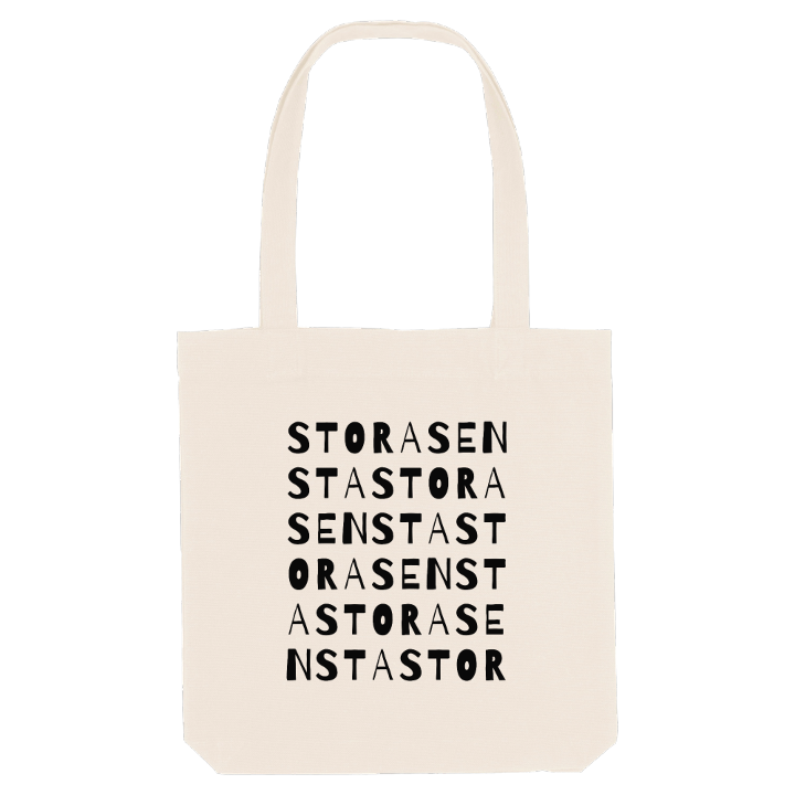 Stora Sensta ordlek tygkasse – tygkasse från PinShirt