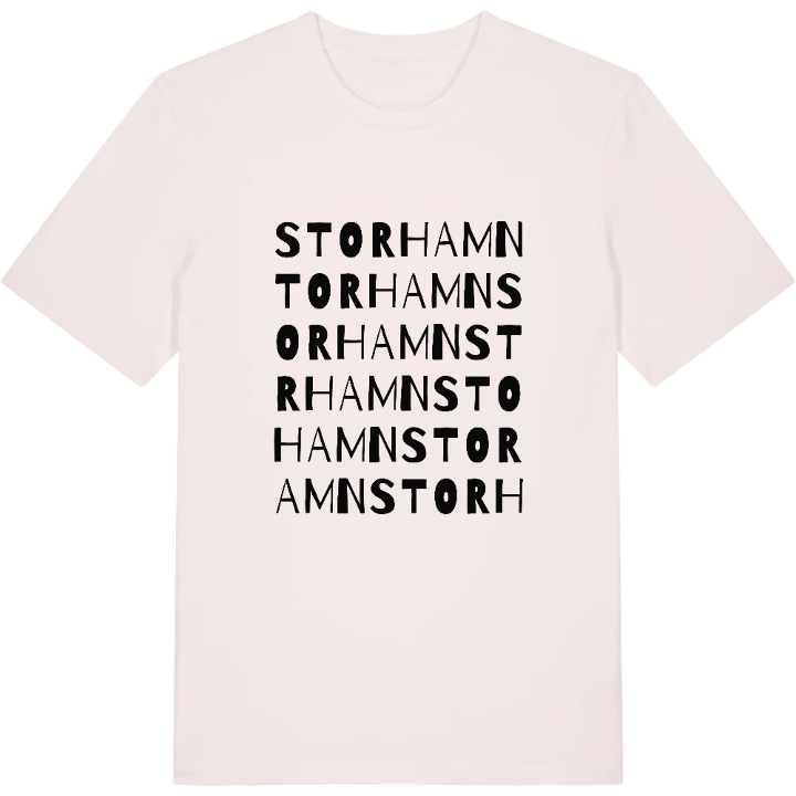 Storhamn ordlek t-shirt – t-shirt från PinShirt