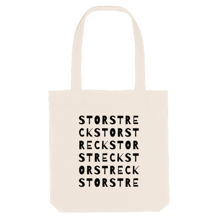 Storstreck ordlek tygkasse – tygkasse från PinShirt