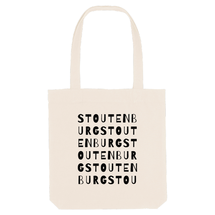 Stoutenburg ordlek tygkasse – tygkasse från PinShirt