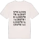 Stråken ordlek t-shirt