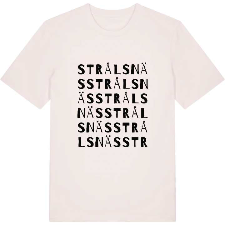 Strålsnäs ordlek t-shirt – t-shirt från PinShirt