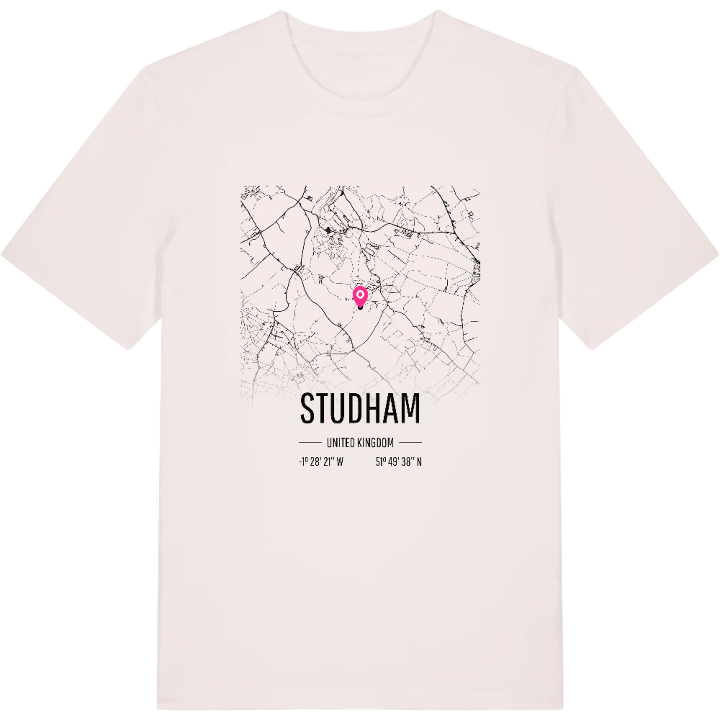 Studham karta t-shirt – t-shirt från PinShirt