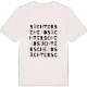 Süchterscheid ordlek t-shirt