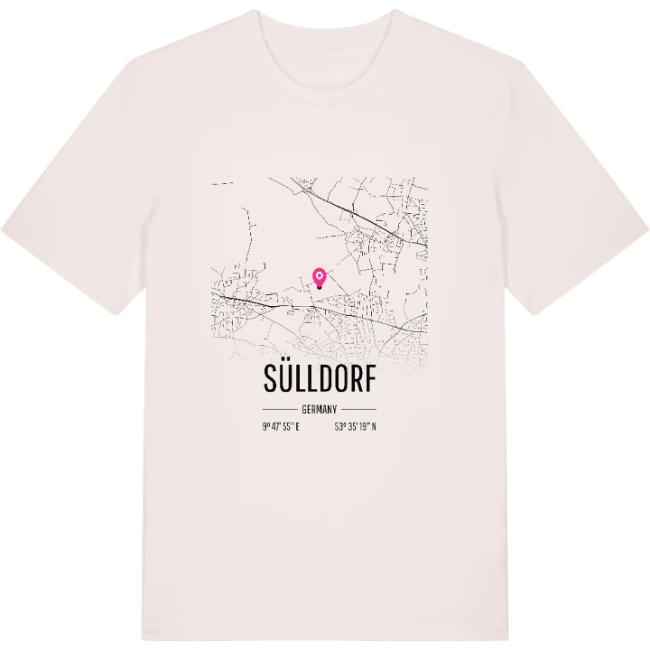 Sülldorf karta t-shirt – t-shirt från PinShirt