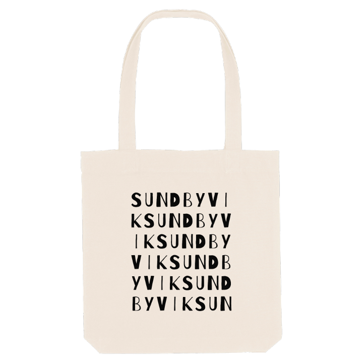 Sundbyvik ordlek tygkasse – tygkasse från PinShirt