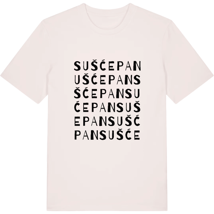 Sušćepan ordlek t-shirt – t-shirt från PinShirt