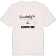Någon i Svedje älskar mig t-shirt