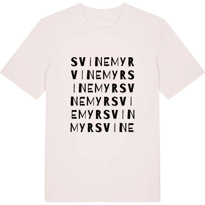 Svinemyr ordlek t-shirt – t-shirt från PinShirt