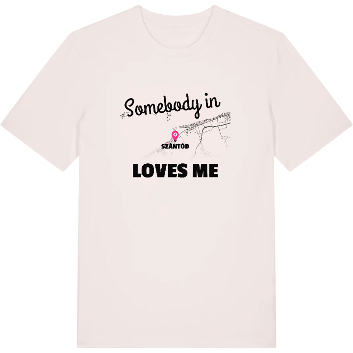 Någon i Szántód älskar mig t-shirt – t-shirt från PinShirt