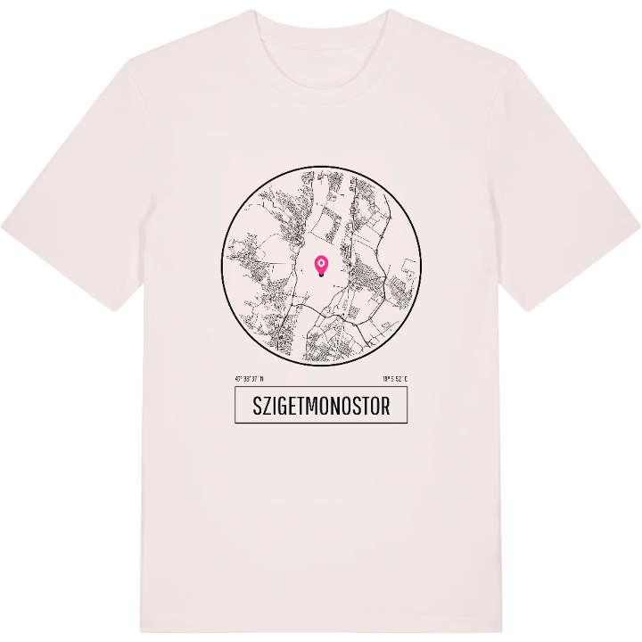 Szigetmonostor t-shirt – t-shirt från PinShirt