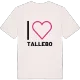 Jag älskar Tallebo t-shirt stort tryck