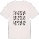 Telfs ordlek t-shirt