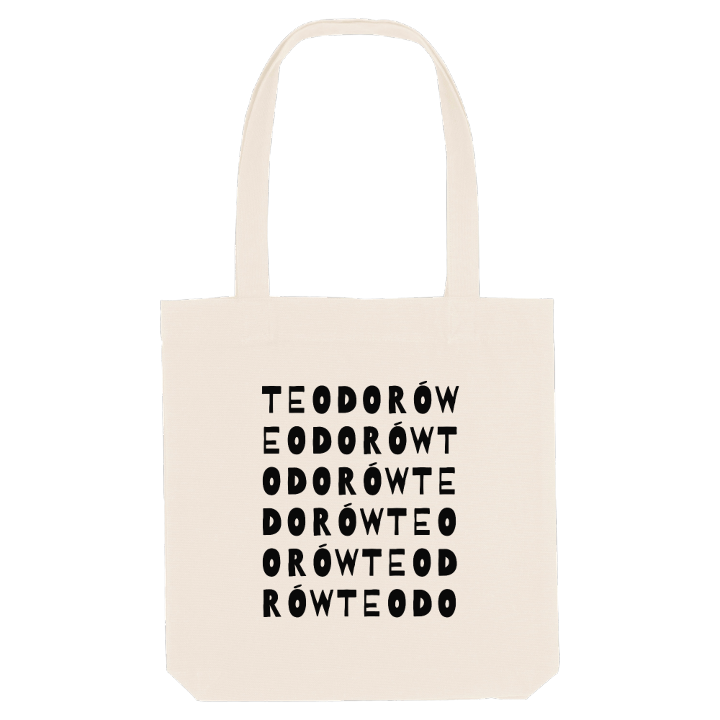 Teodorów ordlek tygkasse – tygkasse från PinShirt