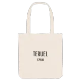 Teruel i Spanien tygkasse