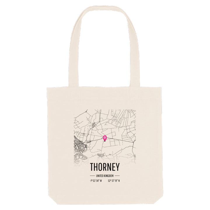 Thorney karta tygkasse – tygkasse från PinShirt
