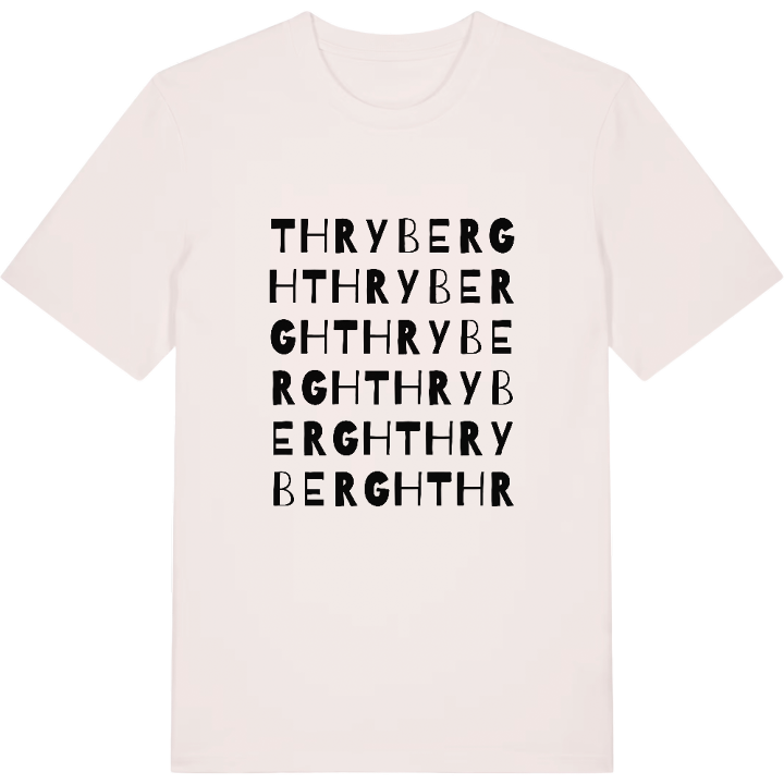Thrybergh ordlek t-shirt – t-shirt från PinShirt