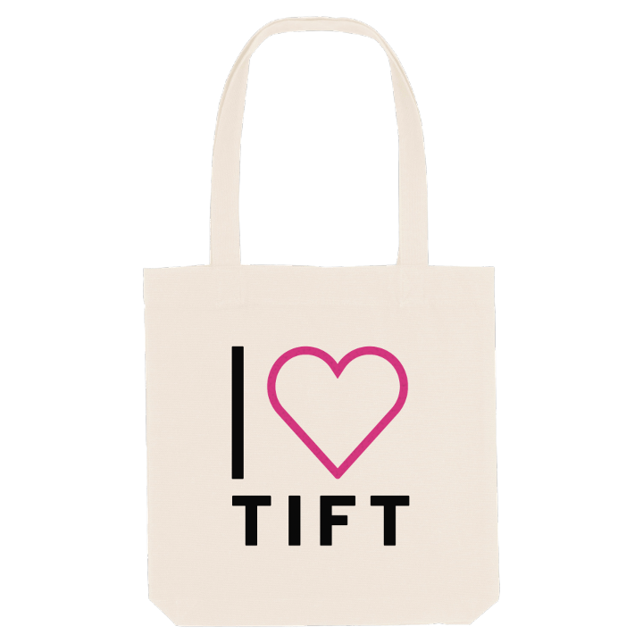 Jag älskar Tift tygkasse stort tryck – tygkasse från PinShirt