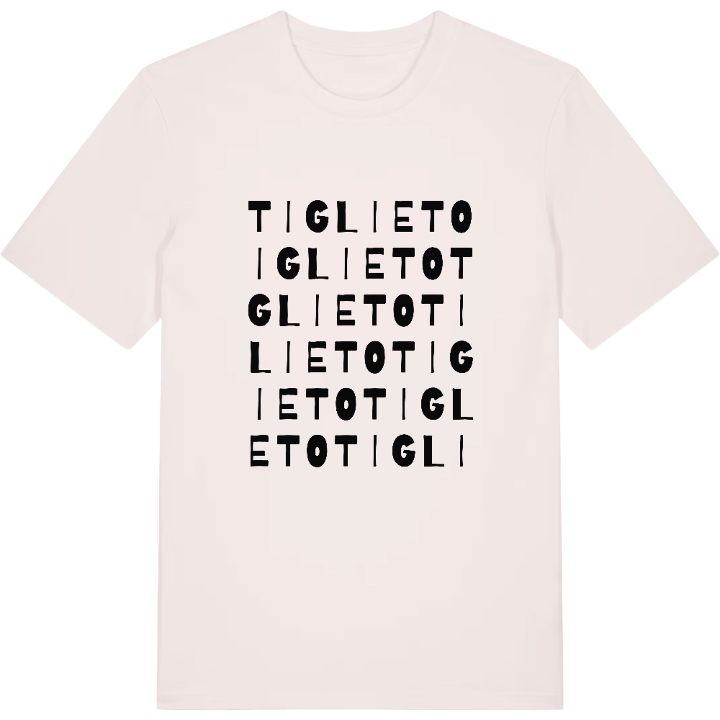 Tiglieto ordlek t-shirt – t-shirt från PinShirt