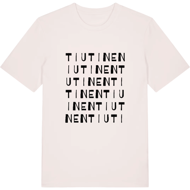 Tiutinen ordlek t-shirt – t-shirt från PinShirt