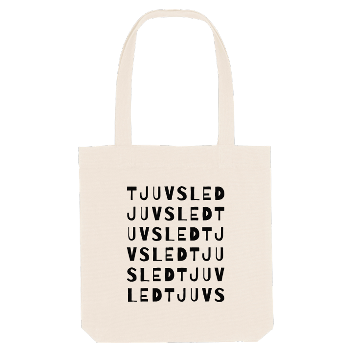 Tjuvsled ordlek tygkasse – tygkasse från PinShirt