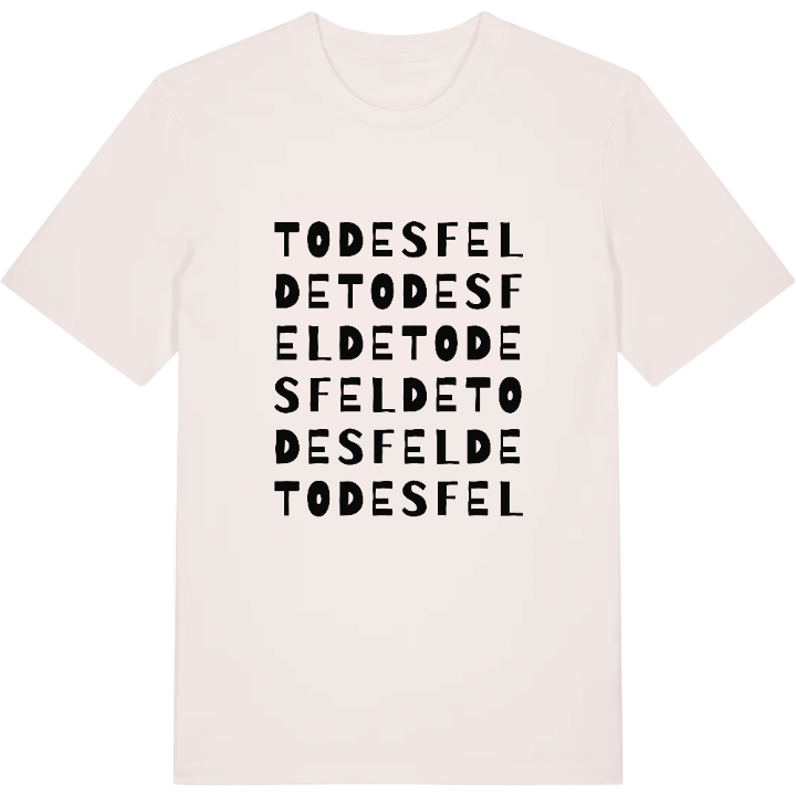 Todesfelde ordlek t-shirt – t-shirt från PinShirt