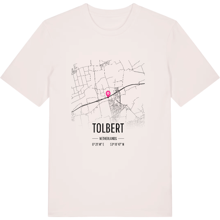 Tolbert karta t-shirt – t-shirt från PinShirt