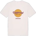 Topperud cirkel t-shirt