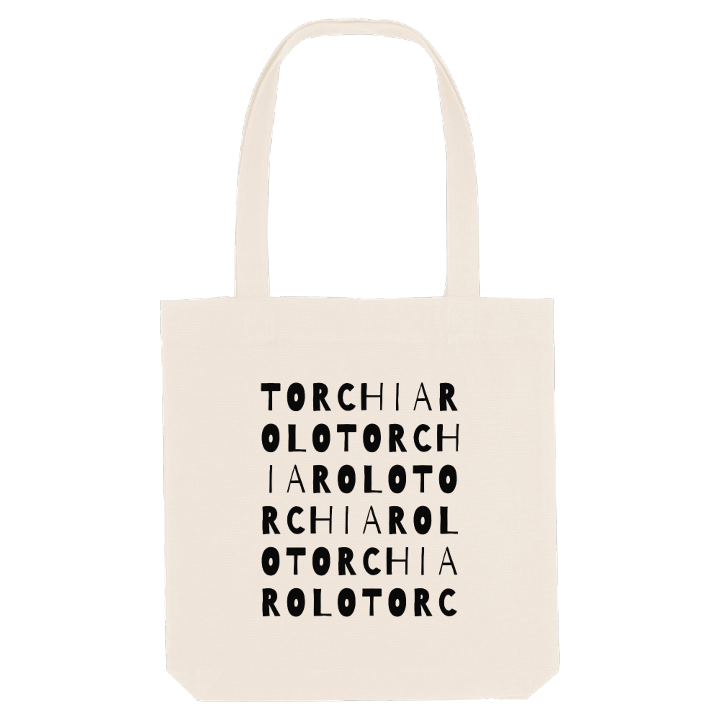Torchiarolo ordlek tygkasse – tygkasse från PinShirt