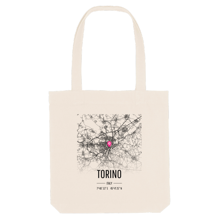 Torino karta tygkasse – tygkasse från PinShirt